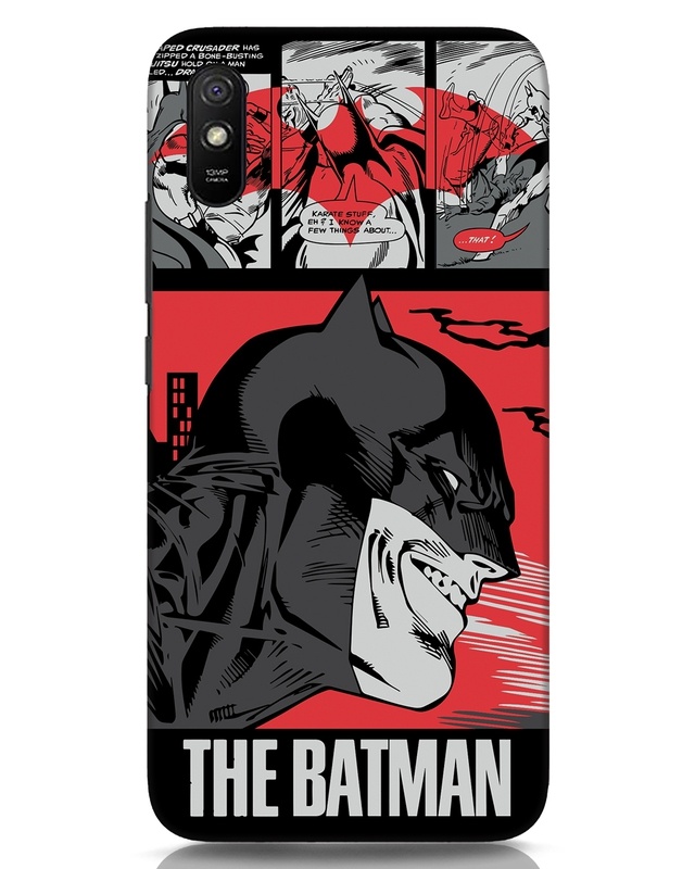 Shop Batman Comic Designer Hard Cover for Xiaomi Redmi 9A-Front
