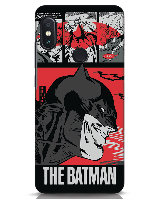 Shop Batman Comic Designer Hard Cover for Xiaomi Redmi Note 5 Pro-Front