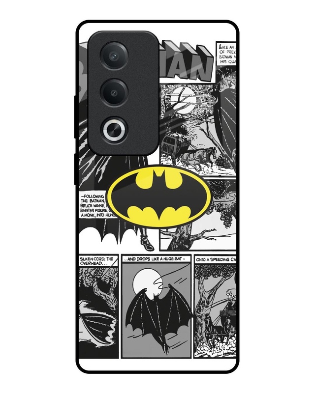 Batman Hahaha Premium Glass Cover for Oppo A3 Pro 5G