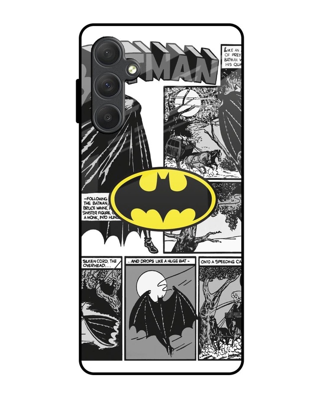 Batman Hahaha Premium Glass Cover for Samsung Galaxy F54 5G