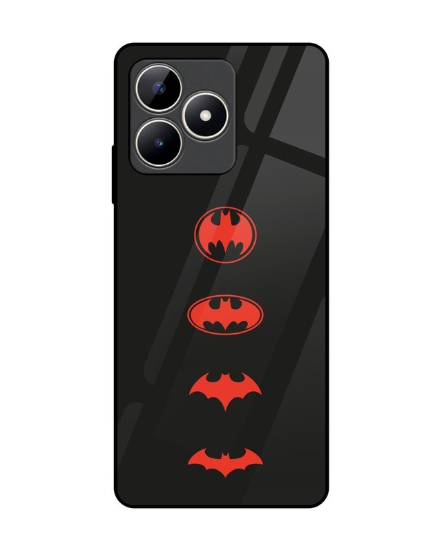 Shop Batman Premium Glass Cover for Realme C53-Front