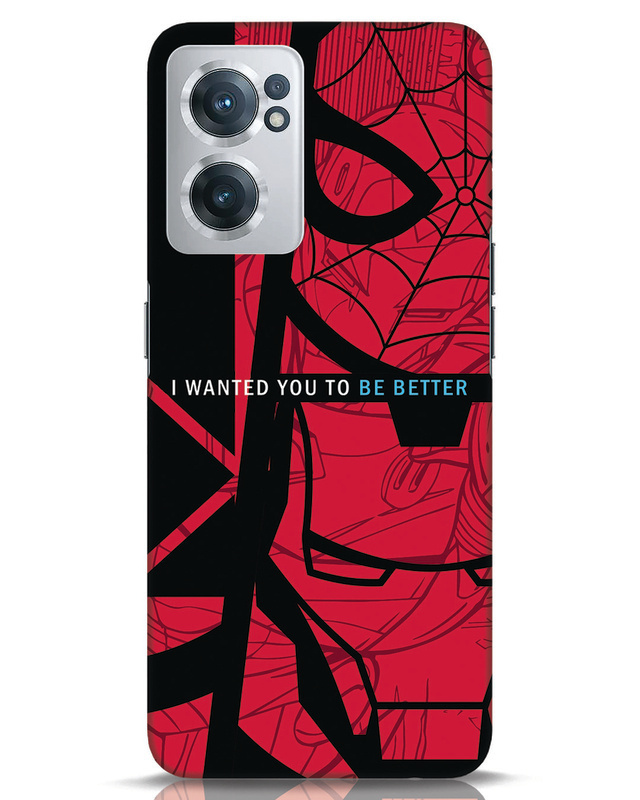 Shop Be Better Hero Designer Hard Cover for OnePlus Nord CE 2-Front