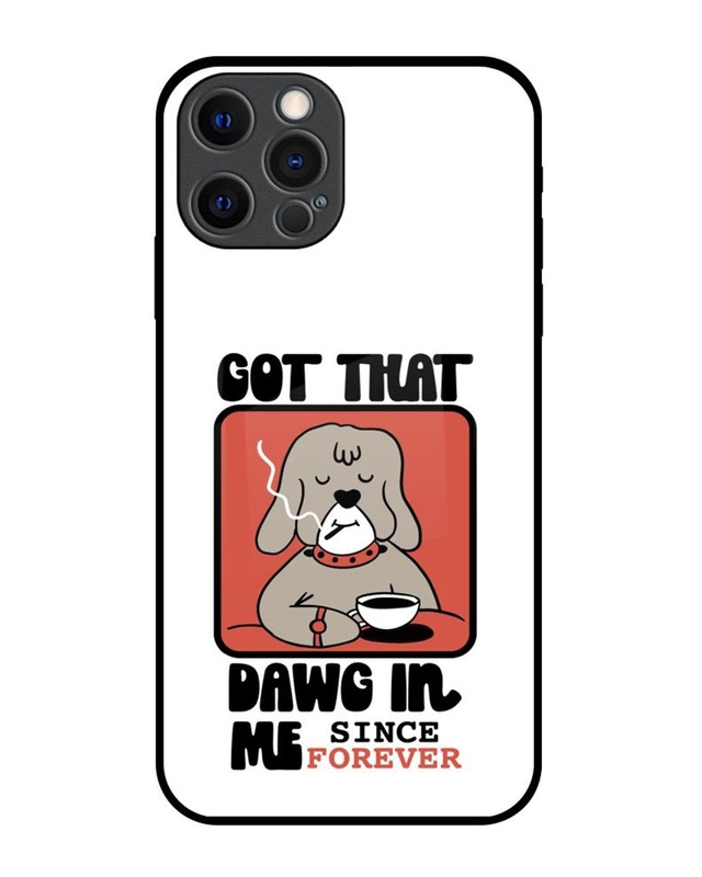 Shop Big Dawg Premium Glass Cover for Apple iPhone 12 Pro-Front