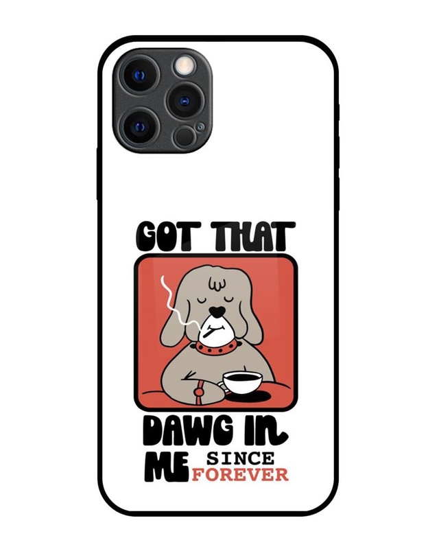 Shop Big Dawg Premium Glass Cover for Apple iPhone 12 Pro Max-Front