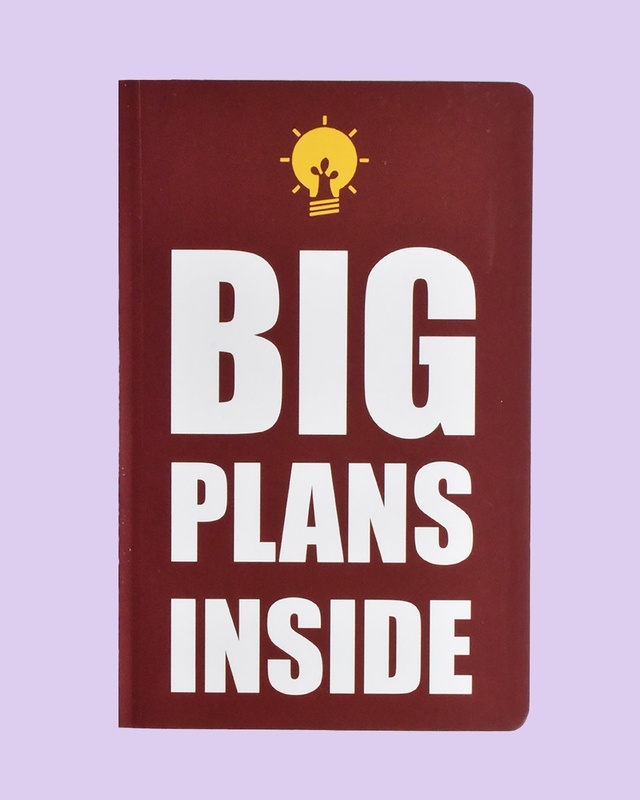 Shop Big Plans notebook  Soft Bound Notebook-Front