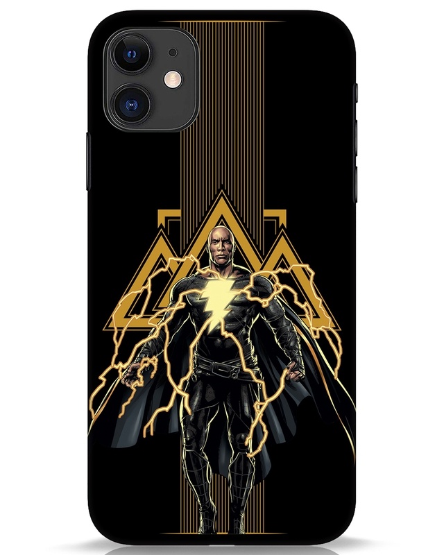 Shop Black Adam Designer Hard Cover for Apple iPhone 11-Front