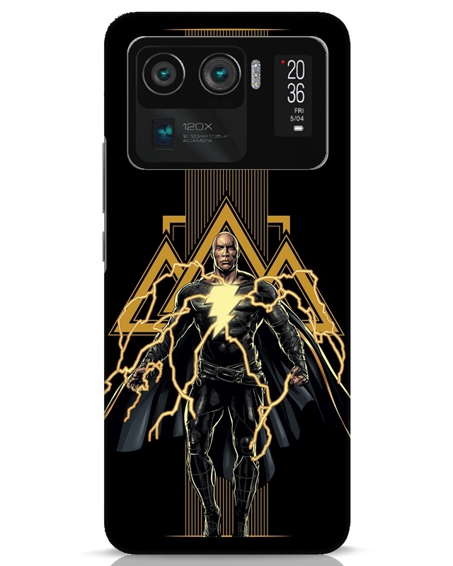 Shop Black Adam Designer Hard Cover for Mi 11 Ultra-Front