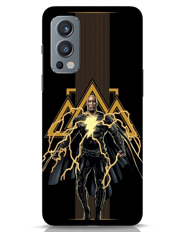 Shop Black Adam Designer Hard Cover for OnePlus Nord 2-Front