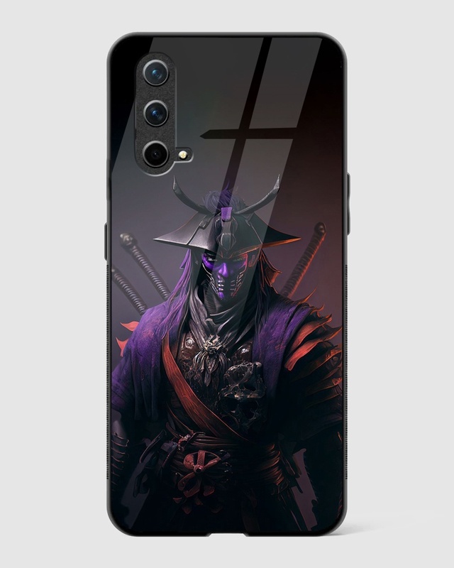 Shop Black Knight Premium Glass Case for OnePlus Nord CE 5G-Front