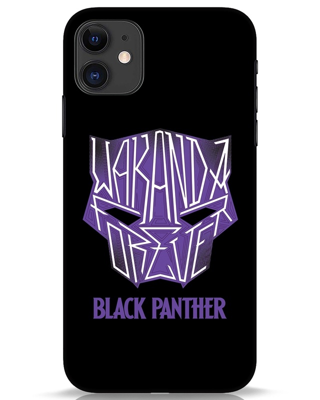 Shop Black Panther Wakanda Designer Hard Cover for Apple iPhone 11-Front