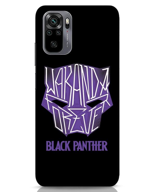 Shop Black Panther Wakanda Designer Hard Cover for Xiaomi Redmi Note 10-Front