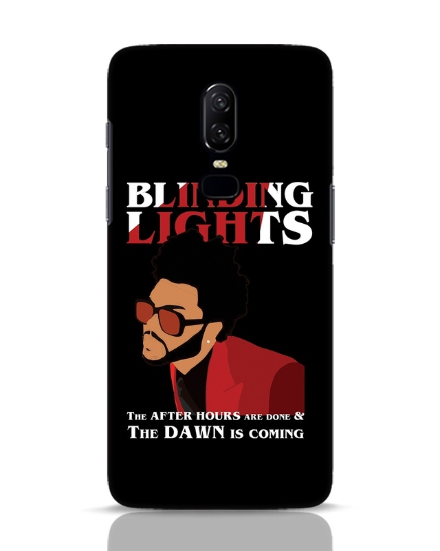 Shop Blinding Lights Designer Hard Cover for OnePlus 6-Front