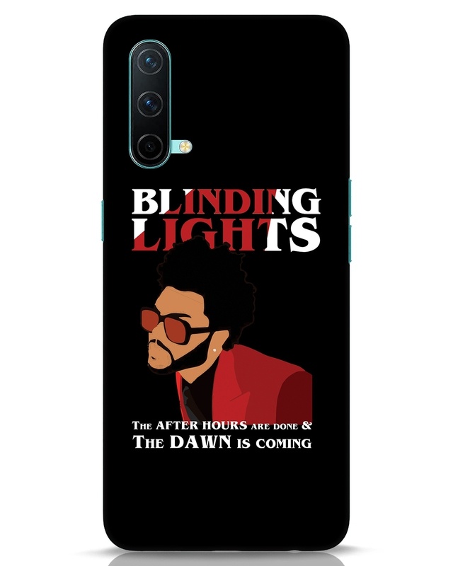 Shop Blinding Lights Designer Hard Cover for OnePlus Nord CE-Front