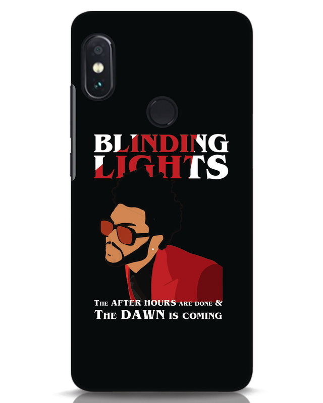 Shop Blinding Lights Designer Hard Cover for Xiaomi Redmi Note 5 Pro-Front