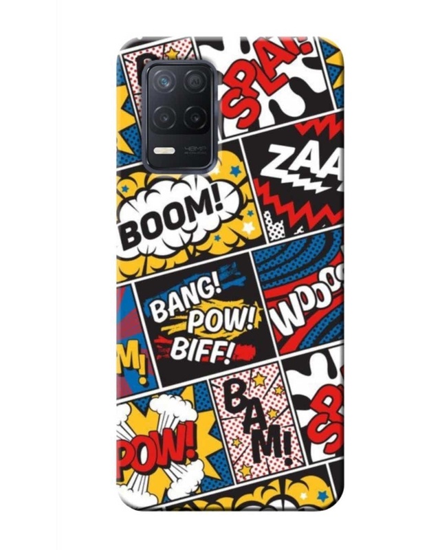 Shop Boom Zaap Abstract Printed Designer Hard Cover For Realme Narzo 30 (Impact Resistant, Matte Finish)-Front