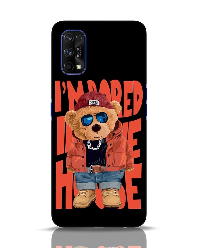 Shop Bored Teddy Designer Hard Cover for Realme 7 pro-Front