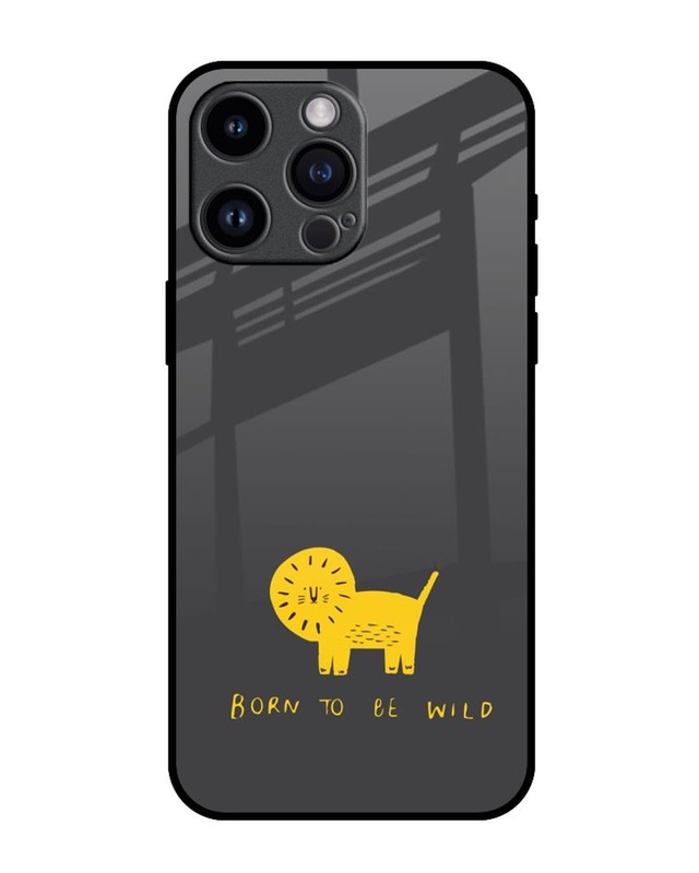 Born To Be Wild Premium Glass Cover for Apple iPhone 14 Pro Max
