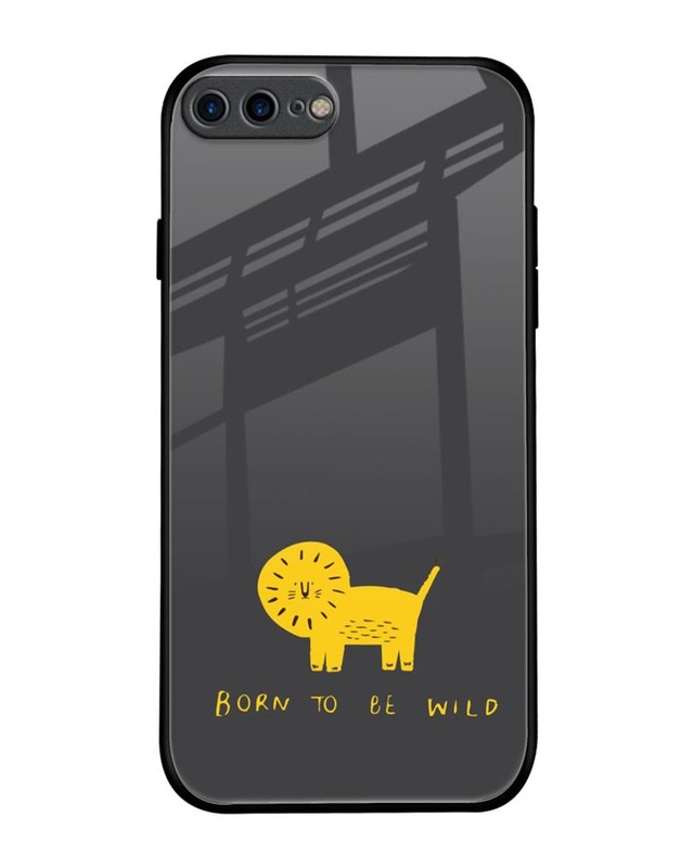 Born To Be Wild Premium Glass Cover for Apple iPhone 7 Plus