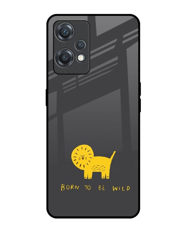 Shop Born To Be Wild Premium Glass Cover for OnePlus Nord CE 2 Lite 5G-Front