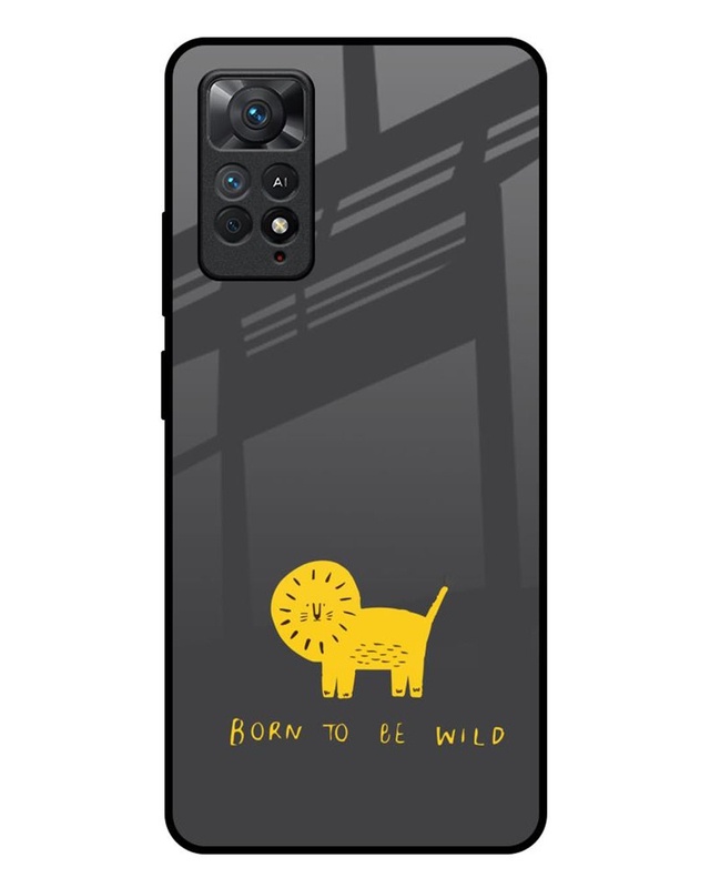 Born To Be Wild Premium Glass Cover for Redmi Note 11 Pro Plus 5G