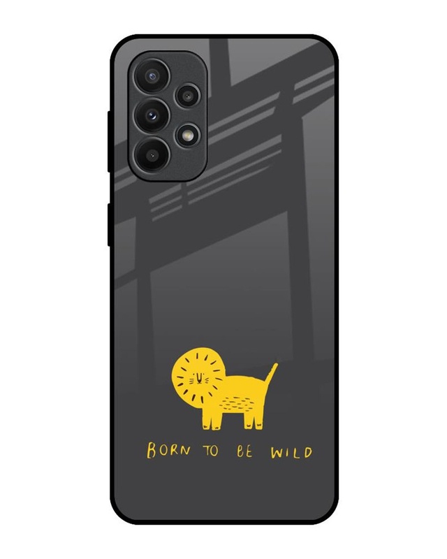 Born To Be Wild Premium Glass Cover for Samsung Galaxy A23