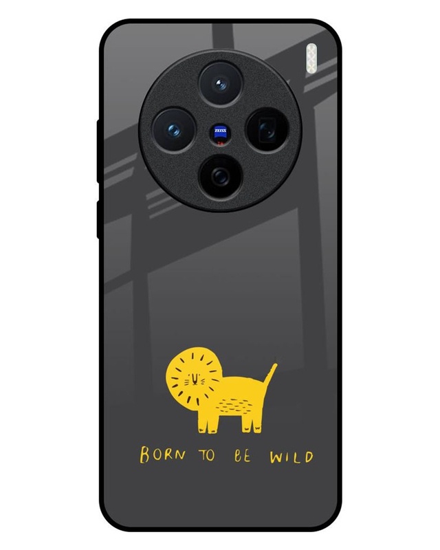 Born To Be Wild Premium Glass Cover for Vivo X200 5G