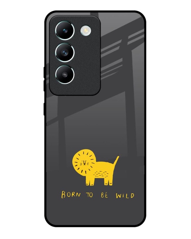 Born To Be Wild Premium Glass Cover for Vivo Y200e 5G