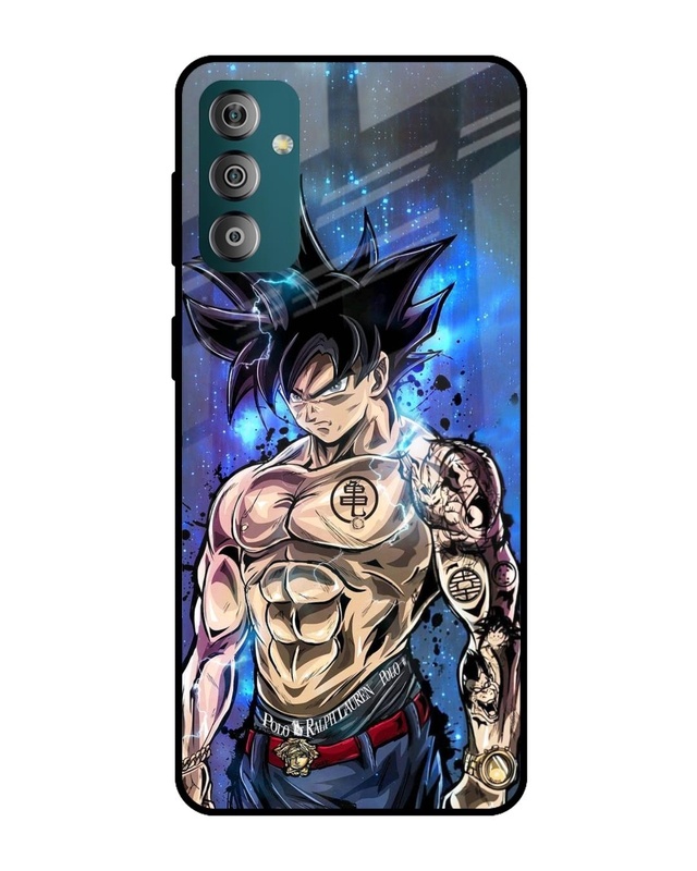 Shop Branded Anime Premium Glass Case for Samsung Galaxy F23 5G (Shock Proof,Scratch Resistant)-Front