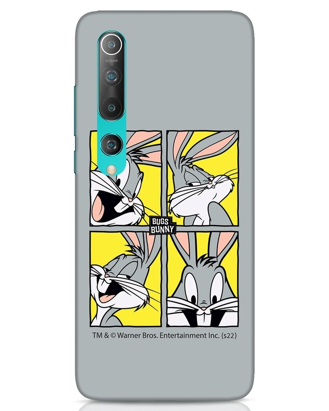 Shop Bunny Moods Designer Hard Cover for Xiaomi Mi 10-Front