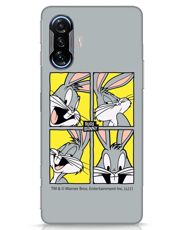Shop Bunny Moods Designer Hard Cover for Xiaomi POCO F3 GT-Front