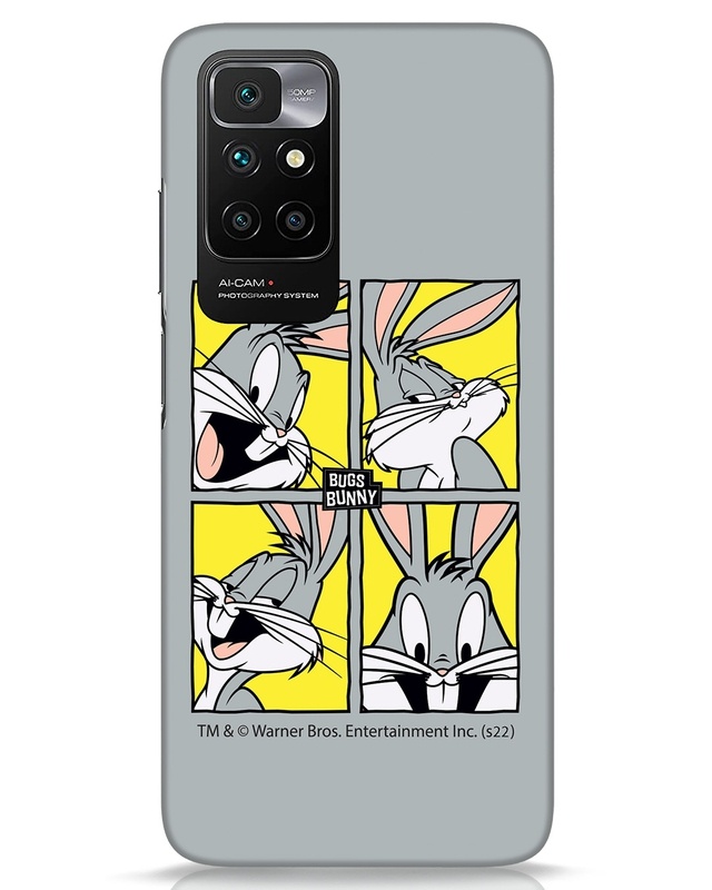 Shop Bunny Moods Designer Hard Cover for Xiaomi Redmi 10 Prime-Front
