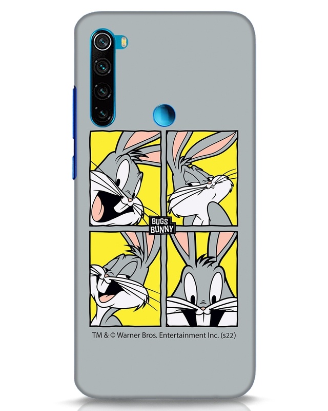 Shop Bunny Moods Designer Hard Cover for Xiaomi Redmi Note 8-Front