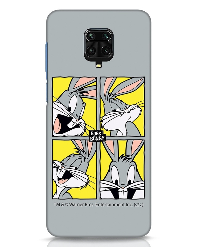 Shop Bunny Moods Designer Hard Cover for Xiaomi Redmi Note 9 Pro Max-Front