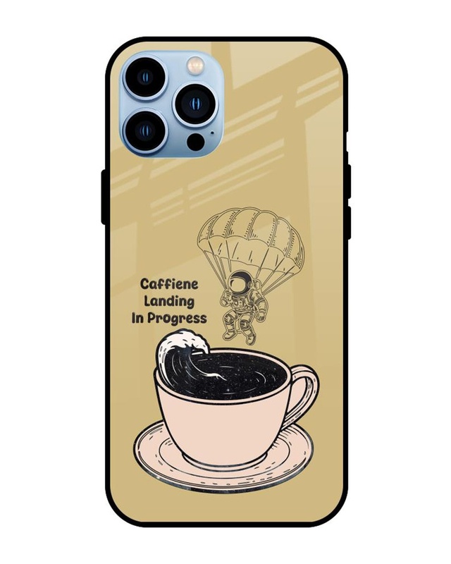 Shop Cafe Cosmos Premium Glass Cover for Apple iPhone 13 Pro-Front