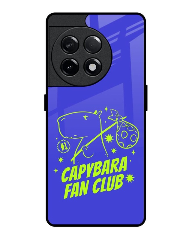 Capybara Fan Club Premium Glass Cover for OnePlus 11R 5G
