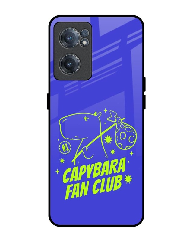 Capybara Fan Club Premium Glass Cover for OnePlus Nord CE 2 5G