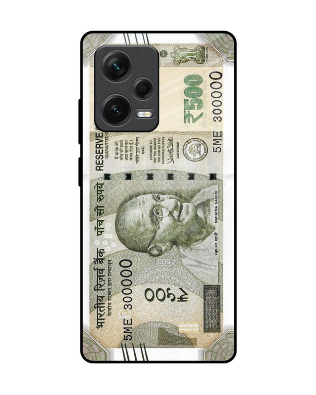 Shop Cash Mantra Premium Glass Case for Redmi Note 12 Pro 5G (Shock Proof, Scratch Resistant)-Front