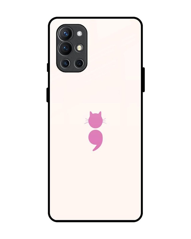 Cat Colon Premium Glass Cover for OnePlus 9R