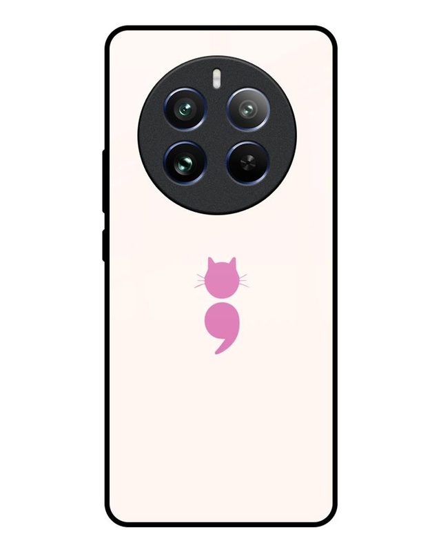 Cat Colon Premium Glass Cover for Realme P1 5G