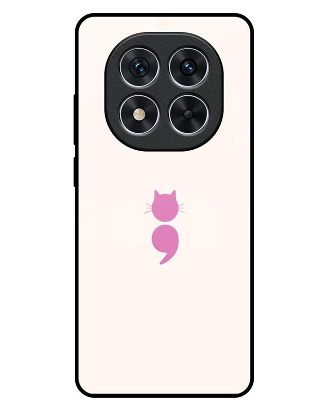 Cat Colon Premium Glass Cover for Redmi Note 14 Pro 5G