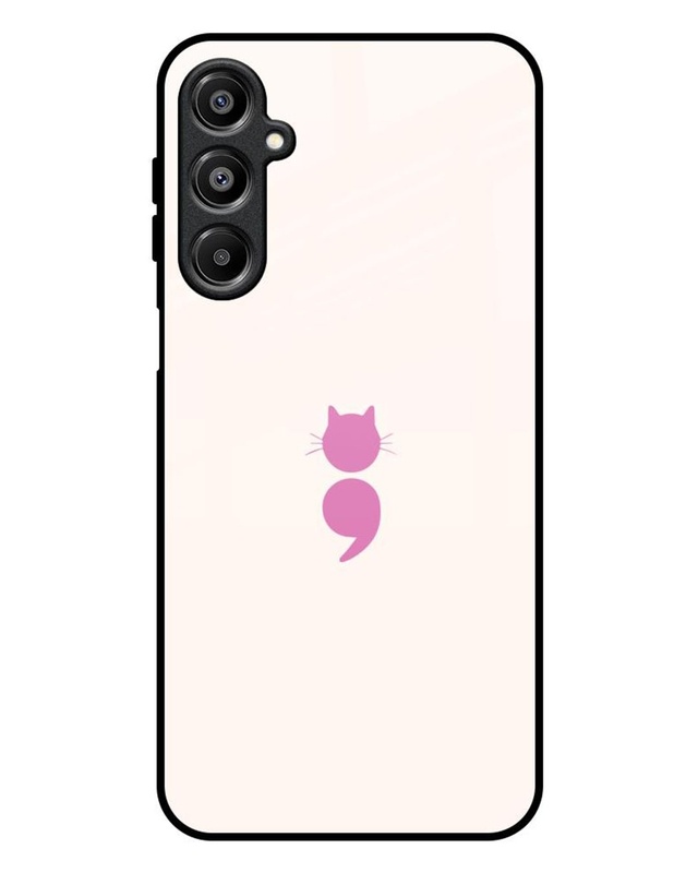 Cat Colon Premium Glass Cover for Samsung Galaxy A16 5G