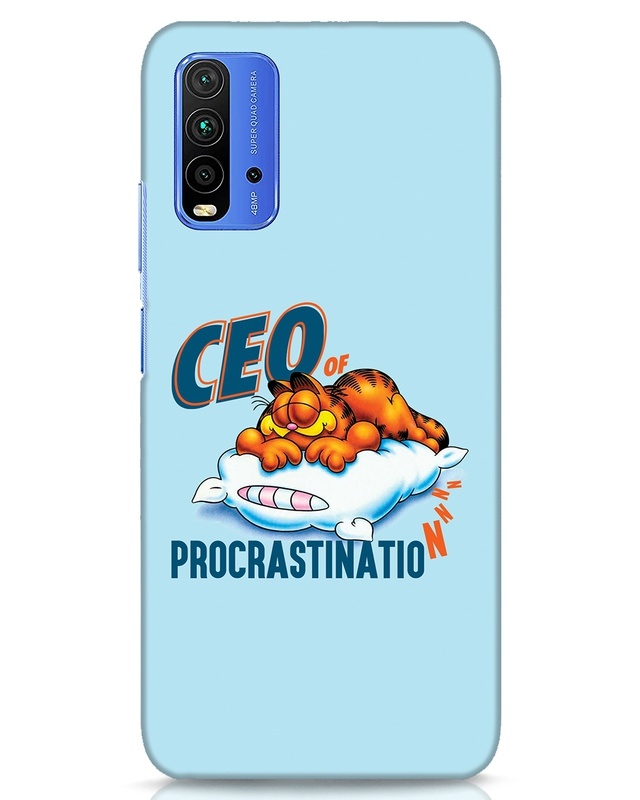 Shop CEO Of Procrastination Designer Hard Cover for Xiaomi Redmi 9 Power-Front