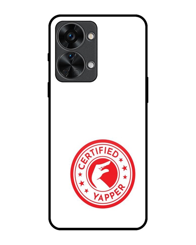 Certified Yapper Premium Glass Cover for OnePlus Nord 2T 5G