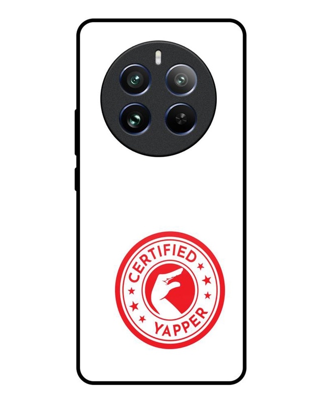 Certified Yapper Premium Glass Cover for Realme Narzo 70 5G