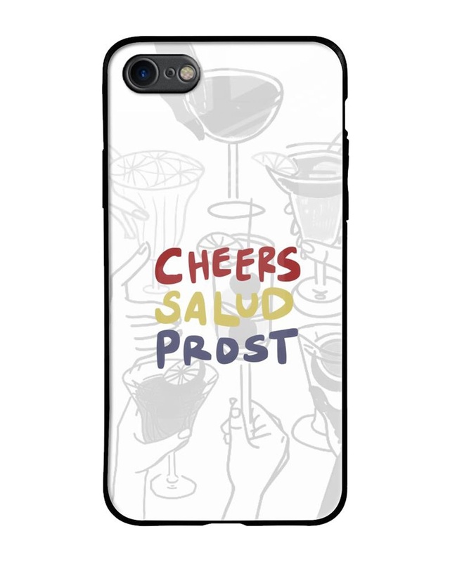 Cheers Salud Prost Premium Glass Cover for Apple iPhone 8