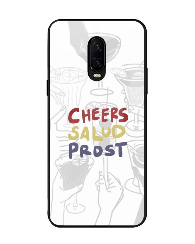 Cheers Salud Prost Premium Glass Cover for OnePlus 6T