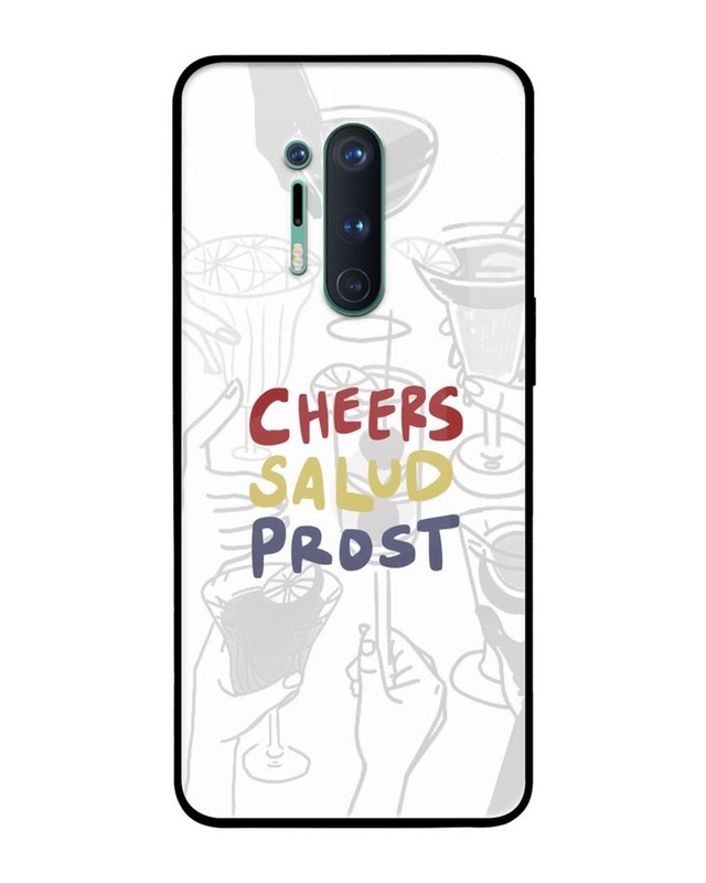 Cheers Salud Prost Premium Glass Cover for OnePlus 8 Pro