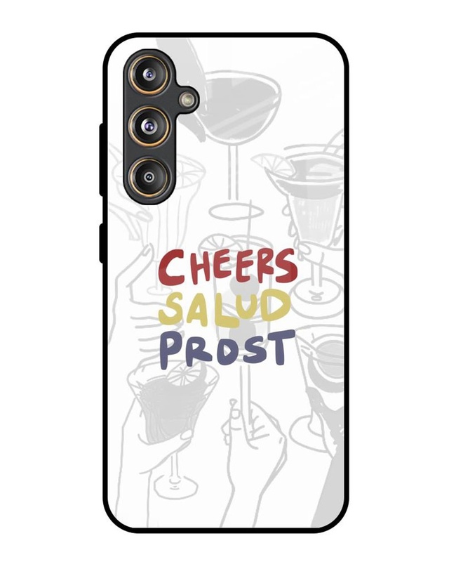 Cheers Salud Prost Premium Glass Cover for Samsung Galaxy M55s
