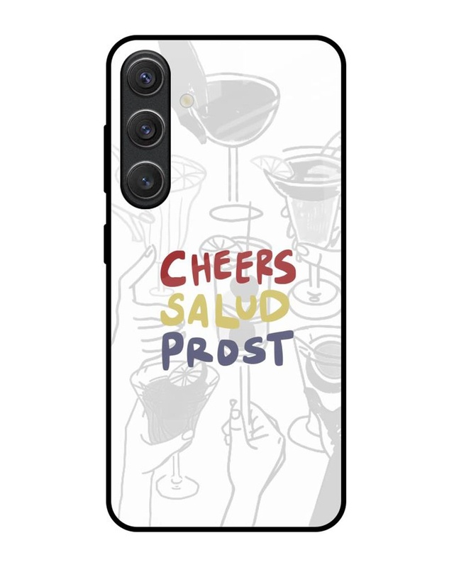Cheers Salud Prost Premium Glass Cover for Samsung Galaxy S25 5G