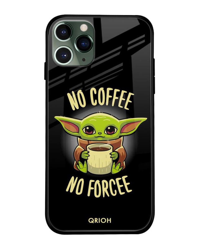Shop Coffee Force Premium Glass Case for Apple iPhone 11 Pro Max (Shock Proof, Scratch Resistant)-Front